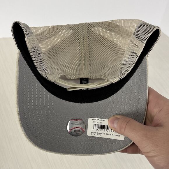 New York Mets New Era 9SEVENTY COOLERA Stretch-Snap Hat Cap Stone MLB NEW - Picture 5 of 6